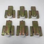 Lot Of New Cox 21-717 21-767 Bottom Roller Axle Closet Door Wheel Mirror. Fixed Price $68.75.