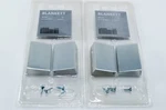 X2 Packs Ikea 50 Mm 2" Blankett Aluminum Cabinet Drawer Pull 902.222.33 22439. Fixed Price $24.99.