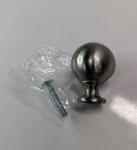 12 Pack Brainerd Satin Nickel Knob Cabinet Dresser Hardware Round Rockefeller. Fixed Price $24.95.