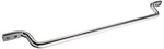 Lot Of 16 Monroe Steel Non Threaded Pull Handle, Round Grip, Chrome, 12-1/8". Fixed Price $100.00.