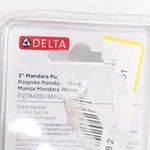 (2-PK) Delta Mandara Cabinet Pull Metal Brushed Satin Nickel 3 P27940D-SN-U. Fixed Price $5.57.