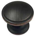 Box Of 25 Cavalier 4702ORB Oil Rubbed Bronze 1-1/4" Diameter Cabinet Knobs. Fixed Price $17.95.