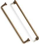 Goo-ki Pack 7 9/16'' Center To Antique Brass Cabinet Bar Pulls Vintage. Fixed Price $87.61.