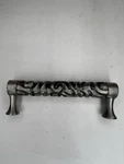 Set Of 19 Liberty (?) Scrolled Heavy Drawer Pulls Silver. Fixed Price $50.00.