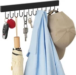 12 Hook Key Holder Wall Mount Wooden Rack Entryway Organizer 180 Swivel Black. Fixed Price $11.05.