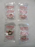 Hafele 1/4" Round Rosette For Push Button Knob (4) Brass 229.11.820 Boat. Fixed Price $14.95.