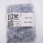 500 Pack Dx RB10N/E 16-14 Awg Electric Crimp Terminal Ends Light Blue. Fixed Price $39.99.