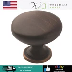Amerock Edona Oil-rubbed Bronze Cabinet Knobs 6 Pack 1-1/4" (32MM) Diameter. Fixed Price $15.99.
