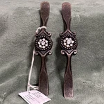 Set Of 2 Antique Bronze Jeweled Cabinet Door Drawer Pulls Hobby Lobby 6 Nwt. Fixed Price $11.00.