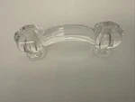 Liberty Hardware PN0300-CLR-C 3" Victorian Glass Pull Clear. Fixed Price $9.32.