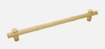 Belwith Keeler B056659-04 Junzi 8.66" To Brass Bamboo Styled Cabinet Pull. Fixed Price $29.00.