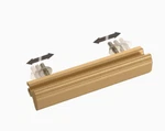 Bronze Drawer Pulls Brainerd Classic Contour 1 4"ADJUSTABLE P4295W-CZ-CP New. Fixed Price $28.00.