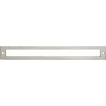 Hollin Cabinet Pull Backplate Brushed Satin Nickel - Hardware For Kitchen & Bath. Fixed Price $11.30.