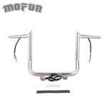 12" Chrome Steel Sharp Pre-wired Bagger Ape Bar For Harley Touring Road Glide. Fixed Price $239.99.