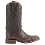 Ferrini Dakota Caiman Belly Embroidered Square Toe Pull On Cowboy Mens Brown Dr. Fixed Price $369.95.