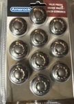 Amerock Cabinet Knobs BP1585-ORB Bronze " Diameter Pkg 10 & Screws New. Fixed Price $14.50.