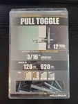 Hillman 3/16" Pull Toggle Anchors & Screws 12-PACK #337604. Fixed Price $18.95.