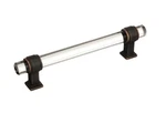 12) Amerock BP36655CORB Glacio 5-1/16" Bar Cabinet Pull Clear Oil Rubbed Bronz. Fixed Price $264.87.