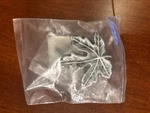 Brainerd 2" Leaf Drawer Pulls Cabinet Knobs Handles Silver. Fixed Price $8.95.