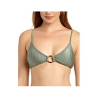 Nwt California Waves Sage Ribbed Bralette Top Womens Swimsuit Size $20 M468. Fixed Price $9.99.