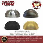 Cup Pull Handle Kitchen Cabinet Drawer Knob Traditional Black Gold Bronze Nickel. Fixed Price $59.60.