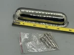 Pottery Barn Mercer Bin Drawer Handle Pull 4" Polished Nickel With Hardware. Fixed Price $10.95.