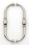Alno G234-8-PN Tuscany 8" Back To Glass Door Pull Polished Nickel. Fixed Price $207.96.