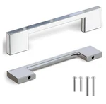 Southern Hills Polished Chrome Cabinet Handles / Drawer Pulls - Pack Of 5 New. Fixed Price $9.99.