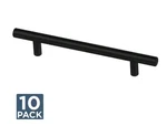 Franklin Brass 5 1/16" Matte Black Round Bar Cabinet & Drawer Pulls 10 Pack. Fixed Price $30.00.