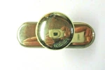 Liberty Pull Knob W/ Backplate Classic Polished Bright Brass Modern Smooth 1 Mcm. Fixed Price $5.90.