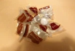 Porcelain White Concave Drawer Knobs & Screws By Gatehouse Lot Of 12 New Sealed. Fixed Price $21.95.