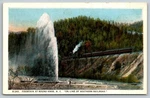 Round Knob North Carolina Southern Railroad Postcard. Fixed Price $5.44.