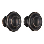 Oil Rubbed Bronze Inspirations Transitional Cabinet Knob 1-5/16" Diameter For. Fixed Price $49.75.