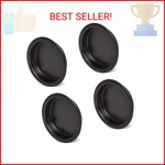 Homotek Pack Closet Door Finger Pull 1-3/4 Easy Snap Installation, Black,. Fixed Price $10.75.
