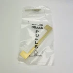 Solid Satin Brass Handle Cabinet Pull, MT0337-152-MSB 6" Ctc By Ashley Norton. Fixed Price $29.95.