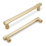 Bukobyhe 6 Pack 10 INCH(254MM) Kitchen Cabinet Handles Brushed Gold. Fixed Price $84.99.