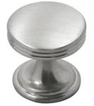 (5 Pack) 1 Inch Retro Knob Satin Nickel. Fixed Price $14.42.