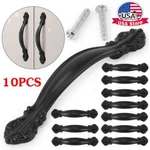 10 Packs Door Handles Pulls Kitchen Cabinet Hardware Cupboard Drawer Black. Fixed Price $11.31.