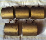 Vintage Brass Hardware Mcm Mid Century Modern Keeler Drawer Pulls Set Of Five. Fixed Price $35.11.