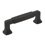 2- Pc -amerock Cabinet Drawer Pull Matte Black 3-3/4" 96 Mm C-c BP36887FB. Fixed Price $14.75.