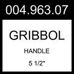 Ikea Gribbol Handle Black Pack 5 1/2" 004.963.07. Fixed Price $35.99.