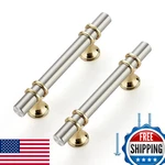 Ravinte 20-PACK 5" Brushed Nickel & Gold Cabinet Pulls Handles 3" Hole Center. Fixed Price $103.43.