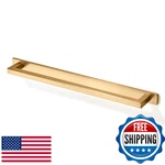 Tunny Pack Square Solid Cabinet HANDLES-10.08"/256MM Screw Spacing Brushed Cha. Fixed Price $103.48.
