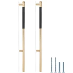 Zernmiarder Knurled Cabinet Pulls Pack, 16 Inch 256MM 10 C/c, Black. Fixed Price $18.85.