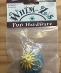 Lot Of 4 Laurey Whim-z Sun And Moon 1/2" Round Knob Pulls Resin. Fixed Price $15.00.