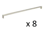 *8* Richelieu Avellino 20-3/16 In. (512 Mm) Cc Brushed Nickel Modern Bar Pull. Fixed Price $69.99.