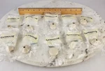 10X Gatehouse Porcelain Round Cabinet Pull Drawer Knobs Almond Beige Glazed 1.25. Fixed Price $14.95.