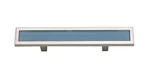 Atlas Homewares 231-BLU-BRN Spa 3" (c-to-c) Bar Cabinet Pull Handle Blue/nickel. Fixed Price $13.00.