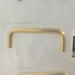 Nos Liberty 4725 Solid Brass 3" Wire Pull Handles Set Of Plated Screws. Fixed Price $18.10.