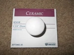 Lot Of 5 Amerock Ceromic Knob 1 3/8" Cabinet Drawer White BP72002-30. Fixed Price $6.00.